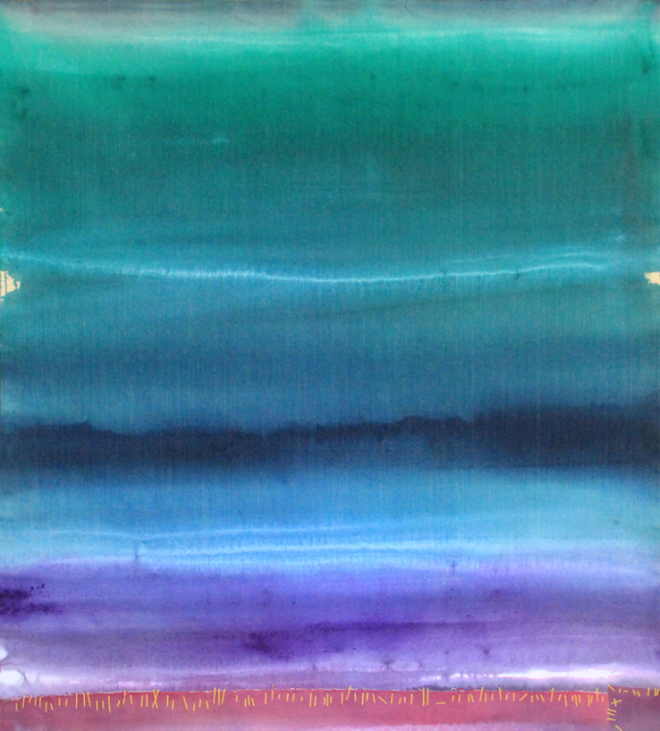 Salt II, Abstract Seascape Painting